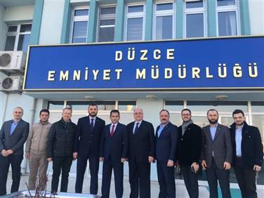 İl Emniyet Müdürü Hüseyin Deniz’e Ziyaretimiz