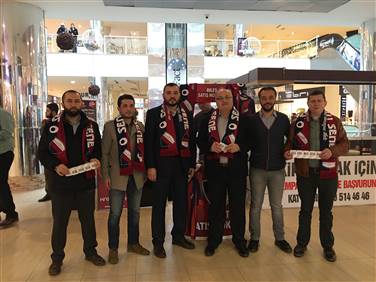 MÜSİAD Yönetiminden Düzcespor Standına Ziyaret