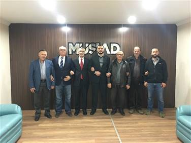 Osman Kuyumcu Anadolu İmam Hatip Lisesinden MÜSİAD'a Ziyaret