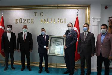 GENEL BAŞKANIMIZ SAYIN ABDURRAHMAN KAAN BEY DÜZCEDE