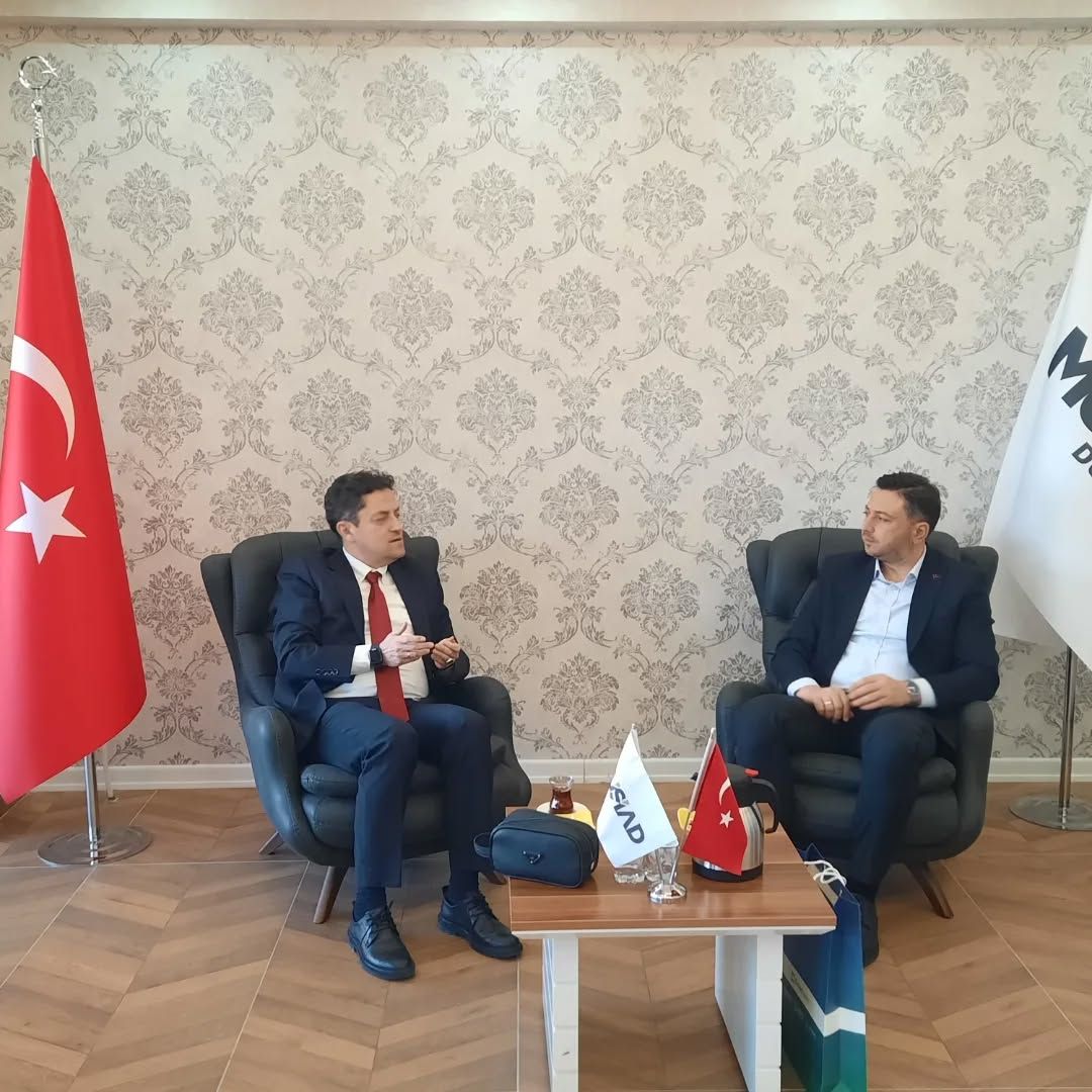 Emlak Katılım Düzce Şube Müdürü Sayın Fatih ÖZTÜRK Derneğimizi Ziyaret Etti