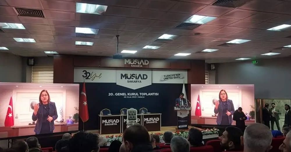 MÜSİAD Sakarya Şubemizin 20. Olağan Genel Kurulu