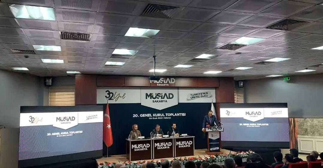 MÜSİAD Sakarya Şubemizin 20. Olağan Genel Kurulu