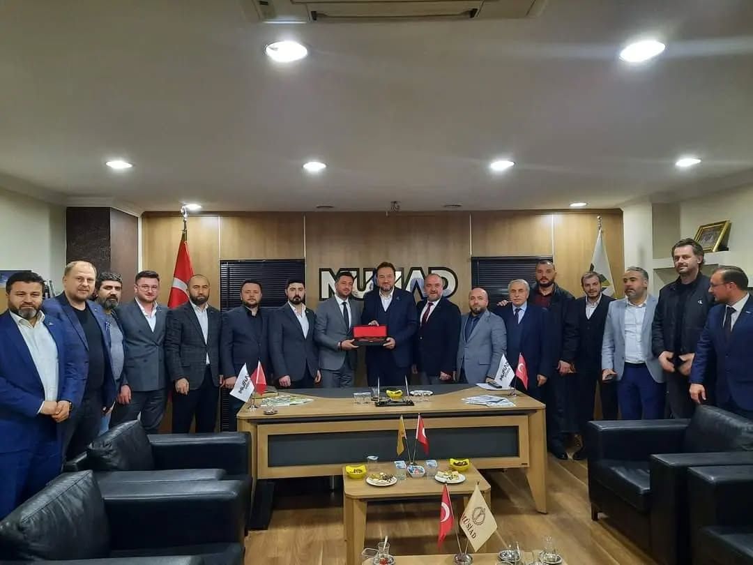 MÜSİAD GENEL MERKEZ BAŞKANIMIZ SAYIN MAHMUT ASMALI  DERNEĞİMİZE ZİYARETTE BULUNDURLAR