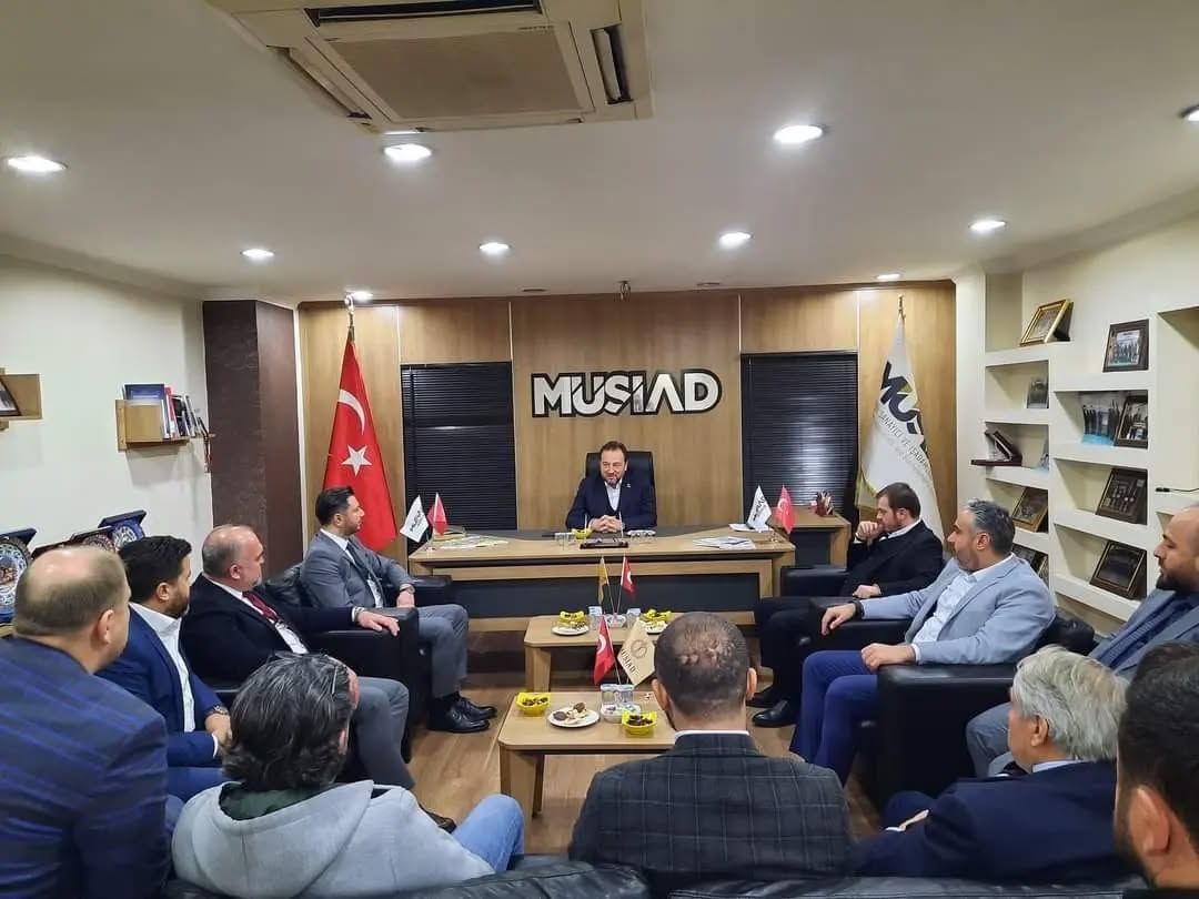 MÜSİAD GENEL MERKEZ BAŞKANIMIZ SAYIN MAHMUT ASMALI  DERNEĞİMİZE ZİYARETTE BULUNDURLAR