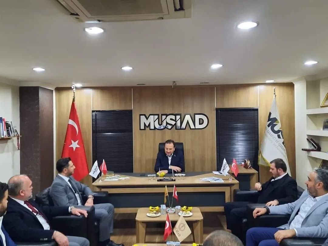 MÜSİAD GENEL MERKEZ BAŞKANIMIZ SAYIN MAHMUT ASMALI  DERNEĞİMİZE ZİYARETTE BULUNDURLAR