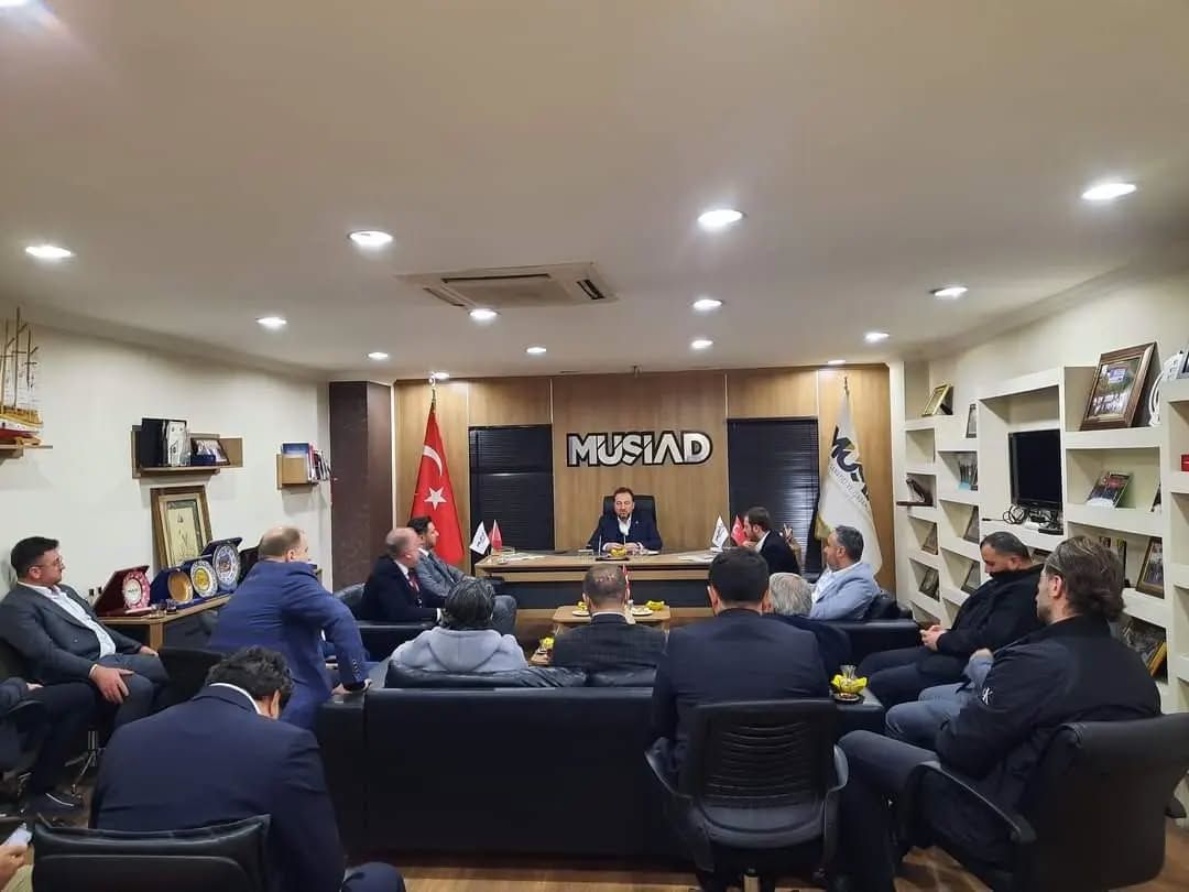 MÜSİAD GENEL MERKEZ BAŞKANIMIZ SAYIN MAHMUT ASMALI  DERNEĞİMİZE ZİYARETTE BULUNDURLAR