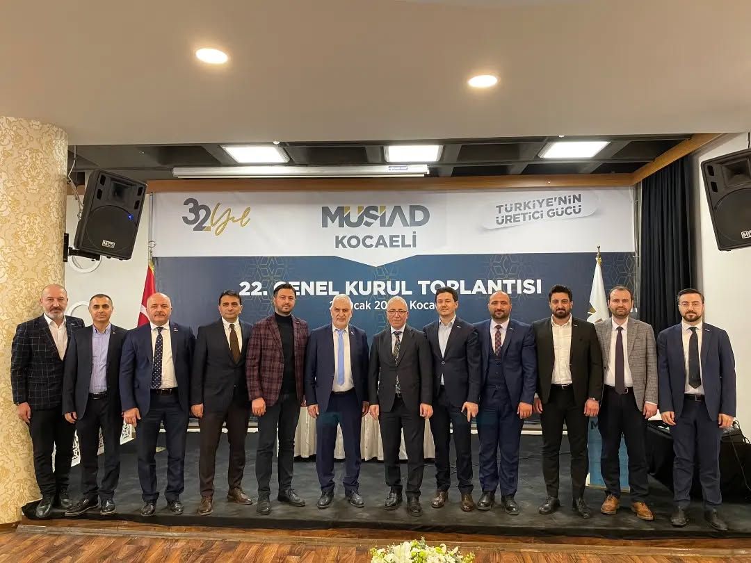 MÜSİAD Kocaeli Şubemizin 22. Genel Kurulunu gerçekleştirdik