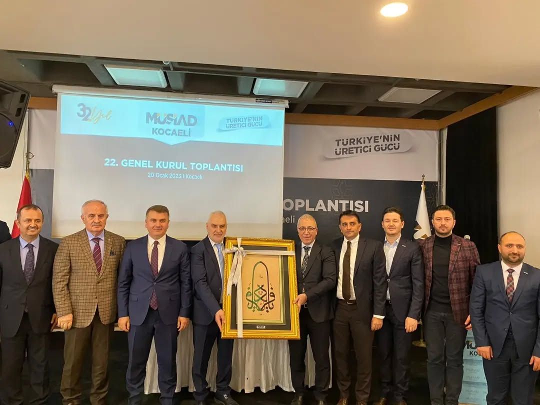MÜSİAD Kocaeli Şubemizin 22. Genel Kurulunu gerçekleştirdik