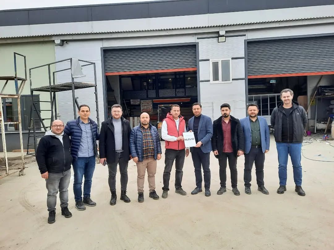 Yeni üyemiz Abay Tende Branda Reklam Sayın Melih ABAY'ı ziyaret ettik