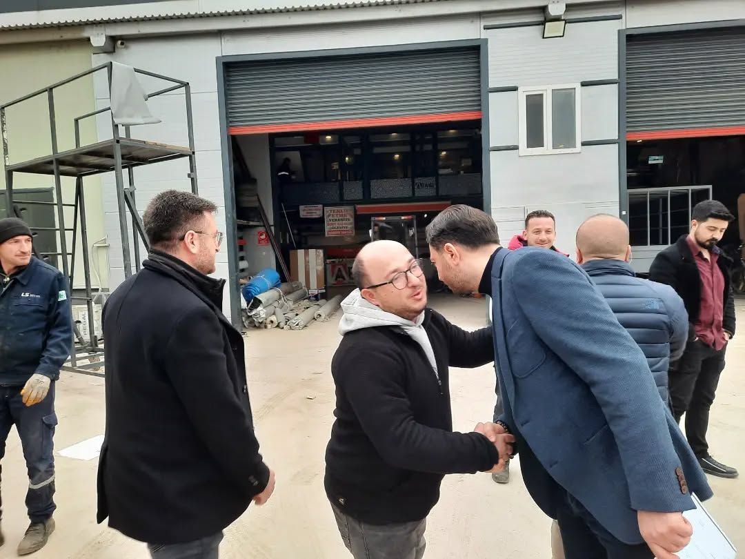 Yeni üyemiz Abay Tende Branda Reklam Sayın Melih ABAY'ı ziyaret ettik