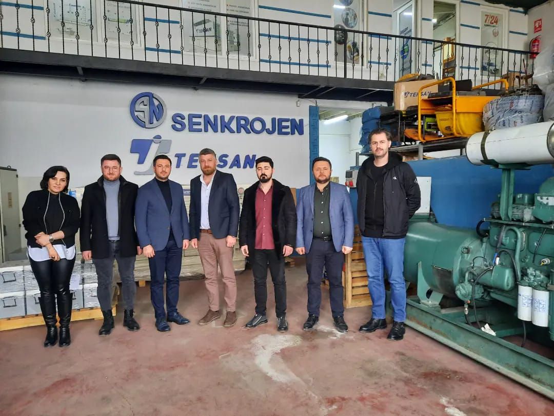 Yeni üyemiz Senkrojen Elektroteknik ve Jeneratör Sayın Namık BEDİZ'i ziyaret ettik