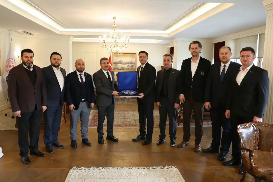 Sayın Cevdet ATAY'ı makamında ziyaret ettik