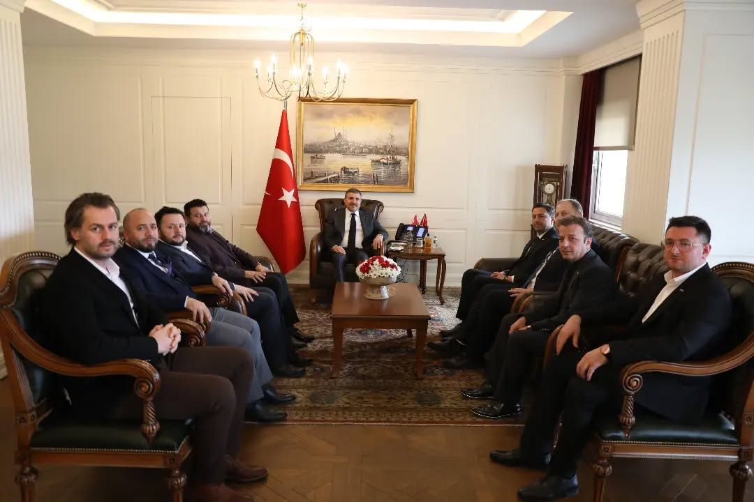 Sayın Cevdet ATAY'ı makamında ziyaret ettik