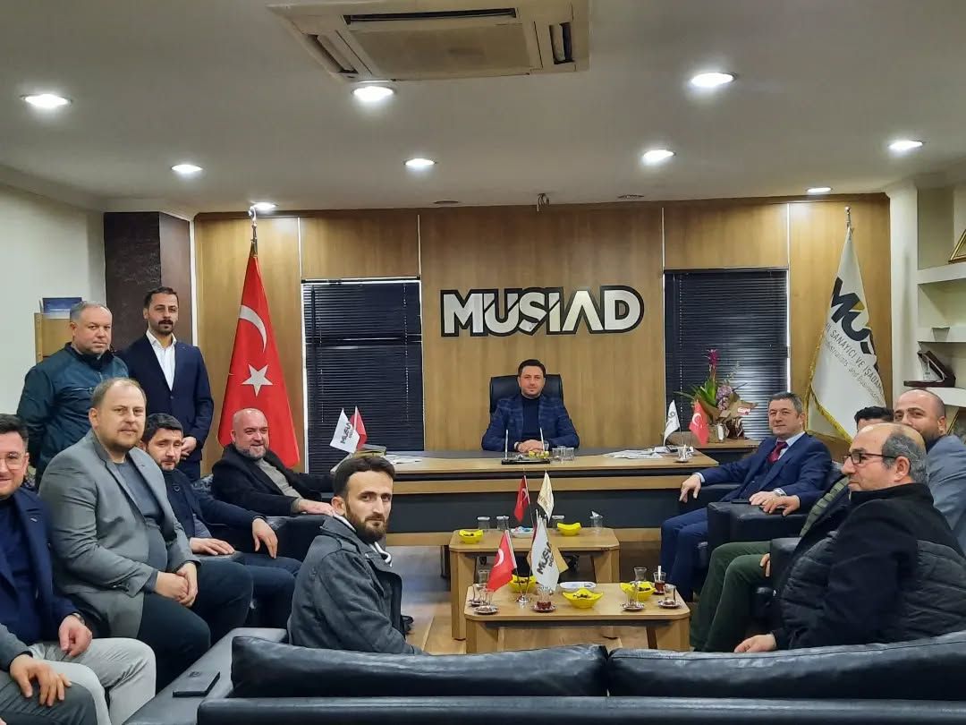 Sayın Serhat GEÇTİM VE heyeti derneğimize ziyartte bulundular