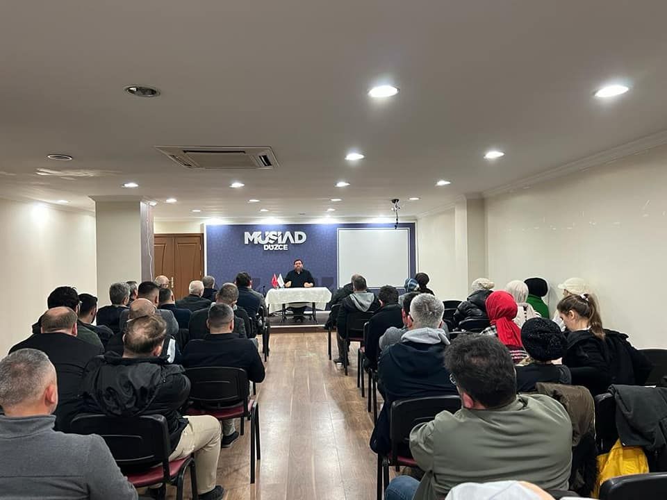 Doç.Dr Fatih ÖZÇELİK'in sunumu ile Düzcenin Tarihi konulu seminerimiz