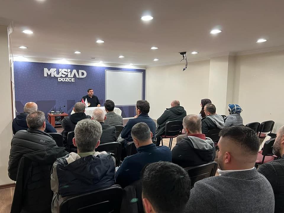Doç.Dr Fatih ÖZÇELİK'in sunumu ile Düzcenin Tarihi konulu seminerimiz