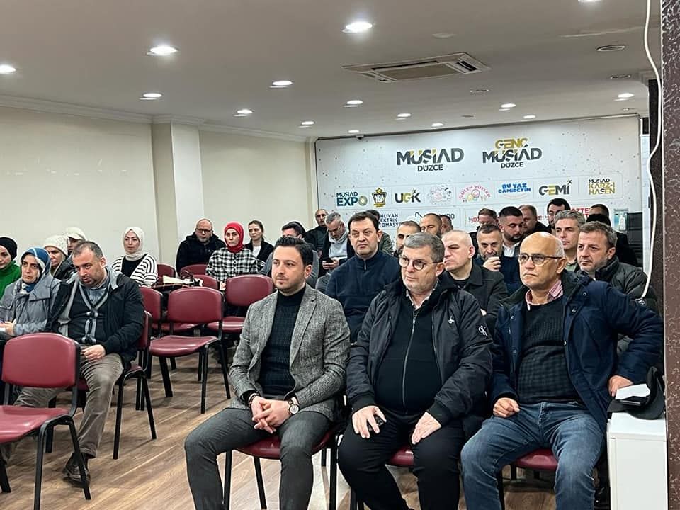 Doç.Dr Fatih ÖZÇELİK'in sunumu ile Düzcenin Tarihi konulu seminerimiz