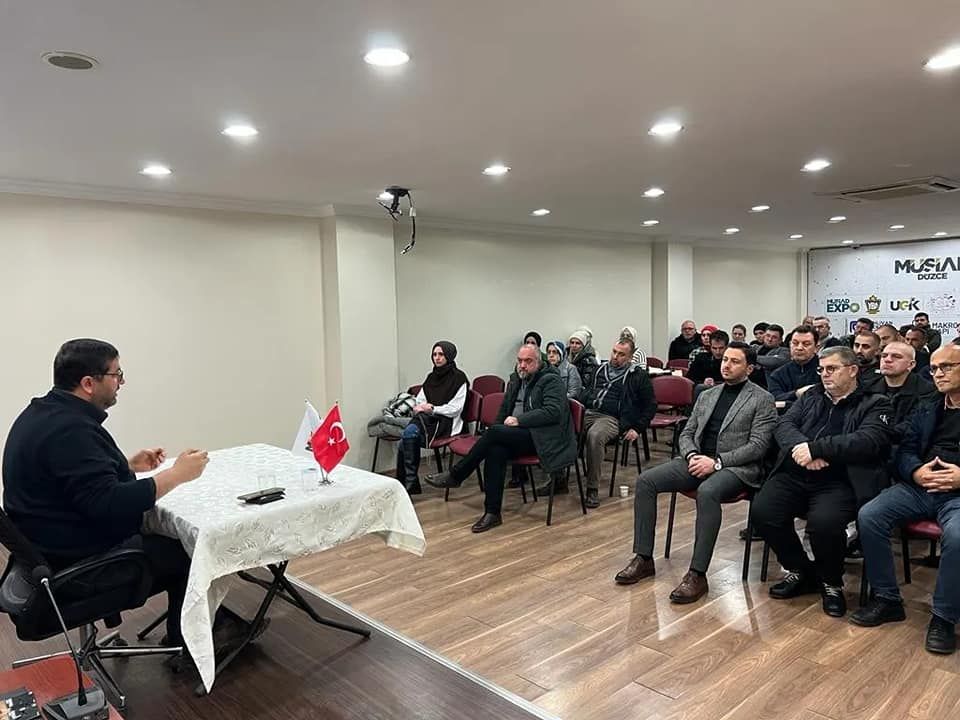 Doç.Dr Fatih ÖZÇELİK'in sunumu ile Düzcenin Tarihi konulu seminerimiz