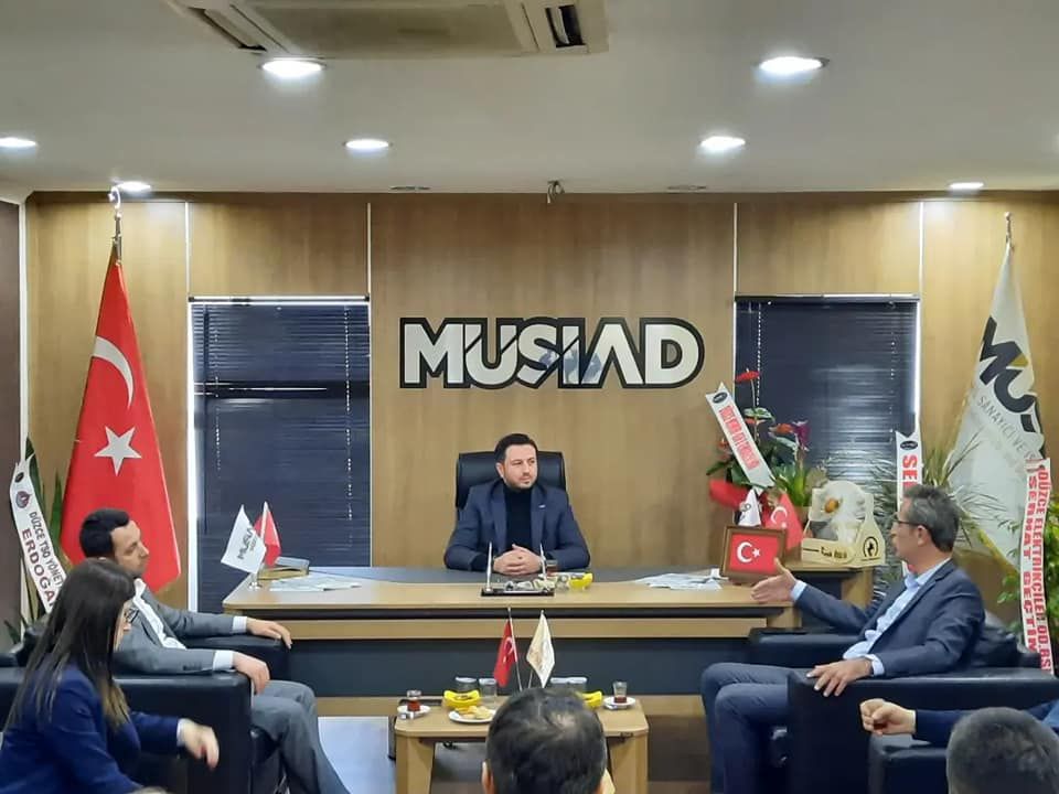 Sayın İsmail ATAY ve heyeti derneğimize ziyartte bulundular