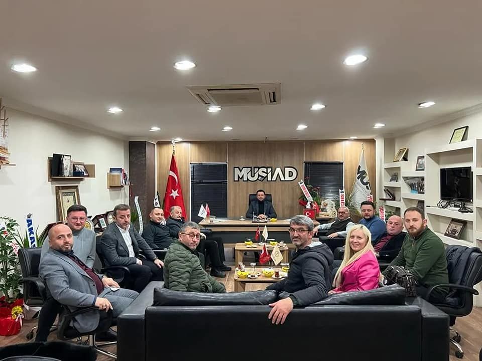 Sayın Bülent KESER ve Yönetim Kurulu Derneğimize ziyartte bulundular
