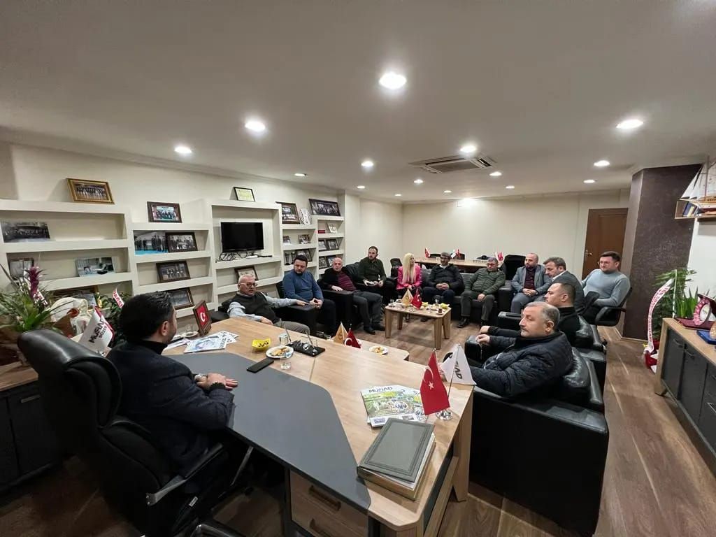 Sayın Bülent KESER ve Yönetim Kurulu Derneğimize ziyartte bulundular