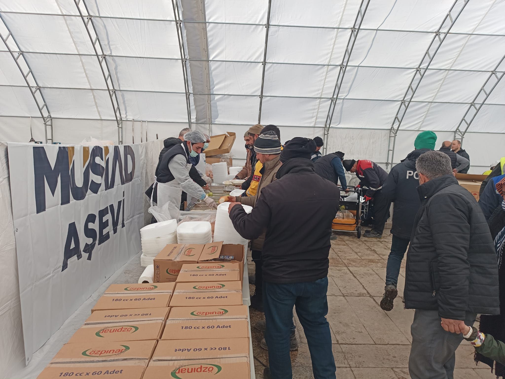MÜSİAD Aşevi Hizmete Girdi.
