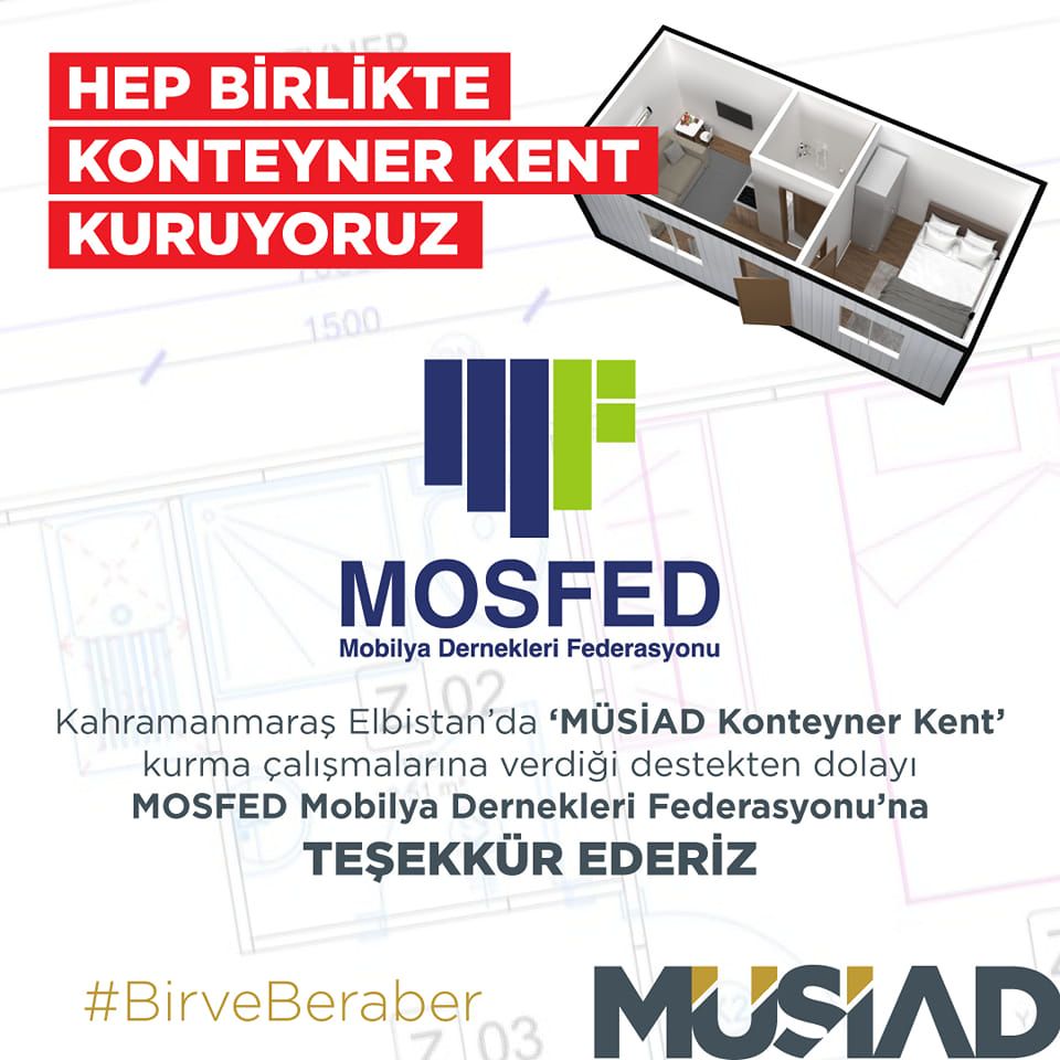 MOSFED'e Teşekkür Ederiz.