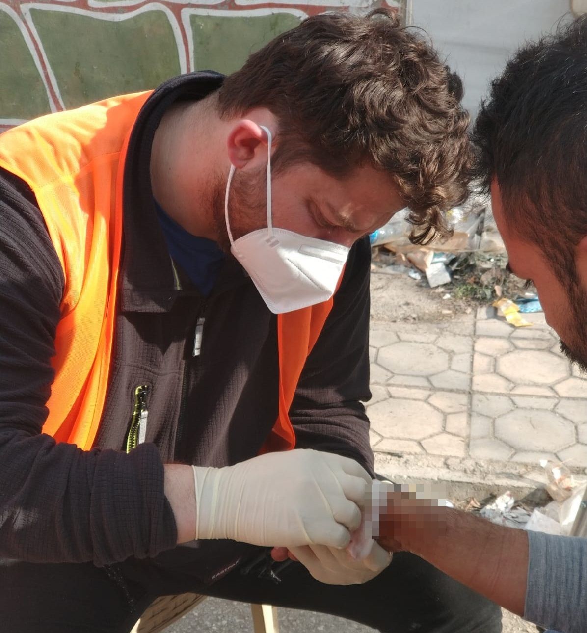 Gönüllü Sağlıkçılar Hatay'da