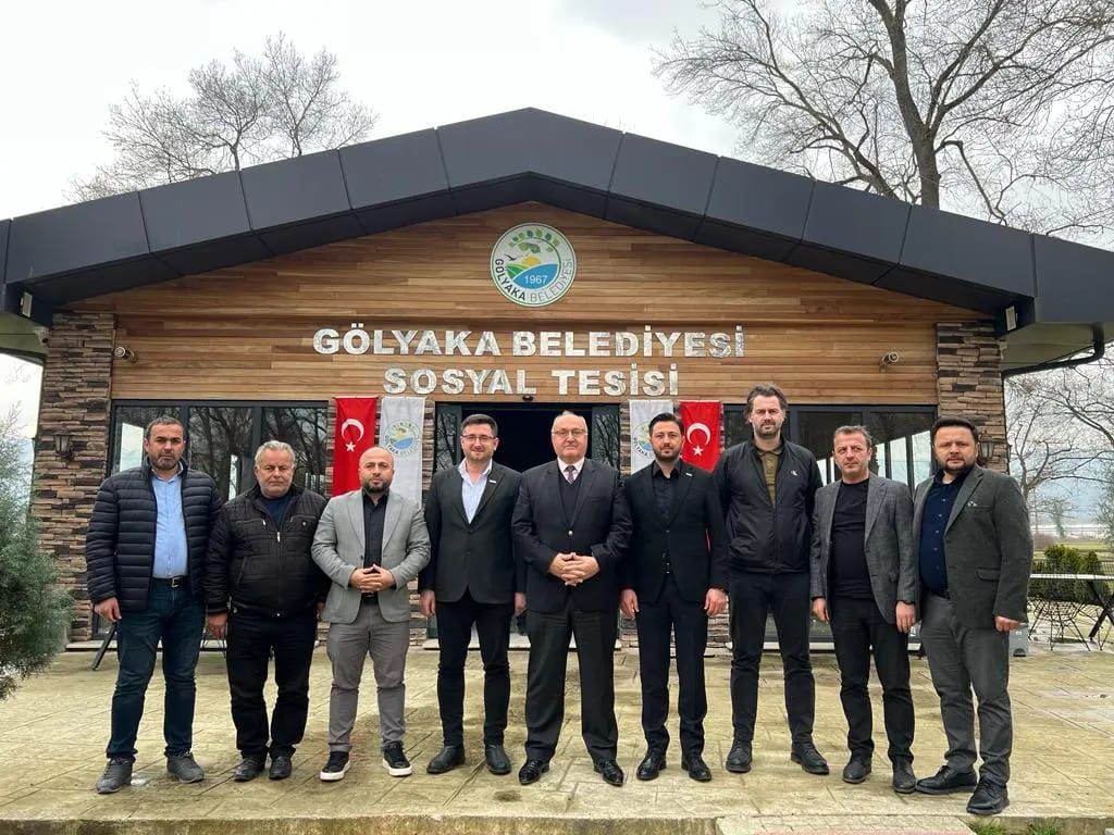Üyemiz Gölyaka Belediye Başkanımız Sayın Yakup DEMİRCAN'ı ziyaret ettik