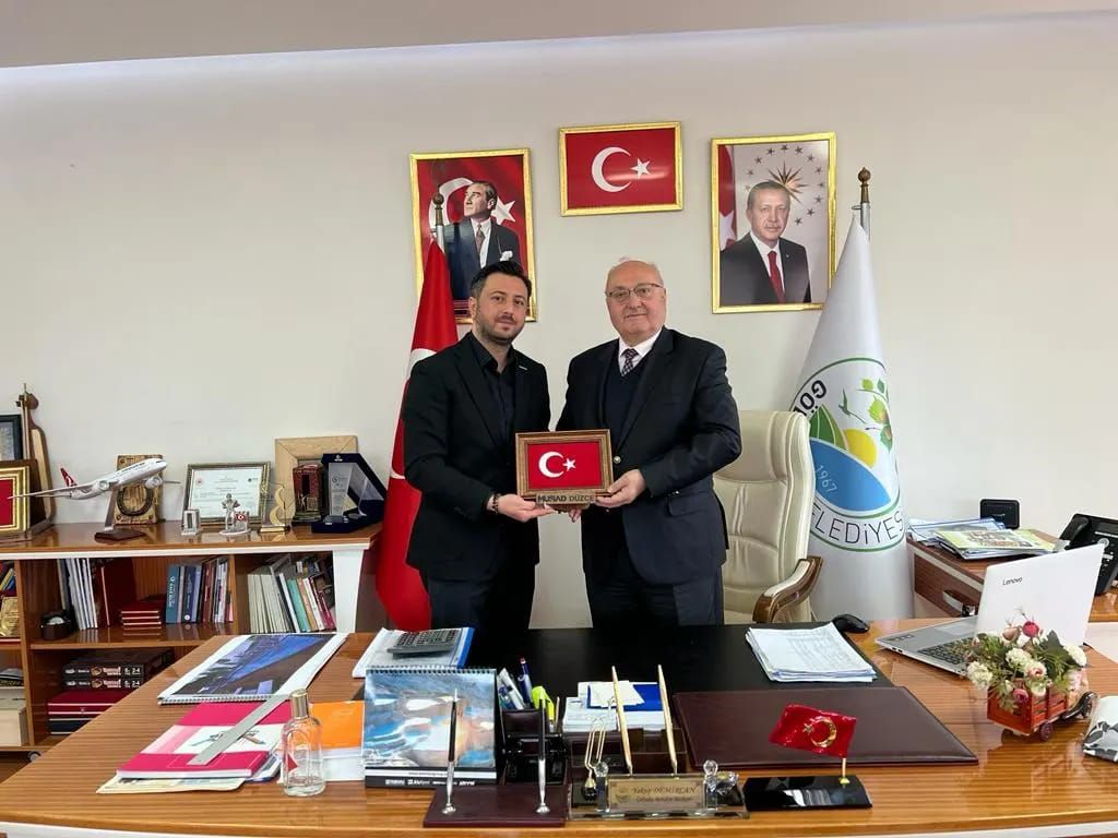 Üyemiz Gölyaka Belediye Başkanımız Sayın Yakup DEMİRCAN'ı ziyaret ettik