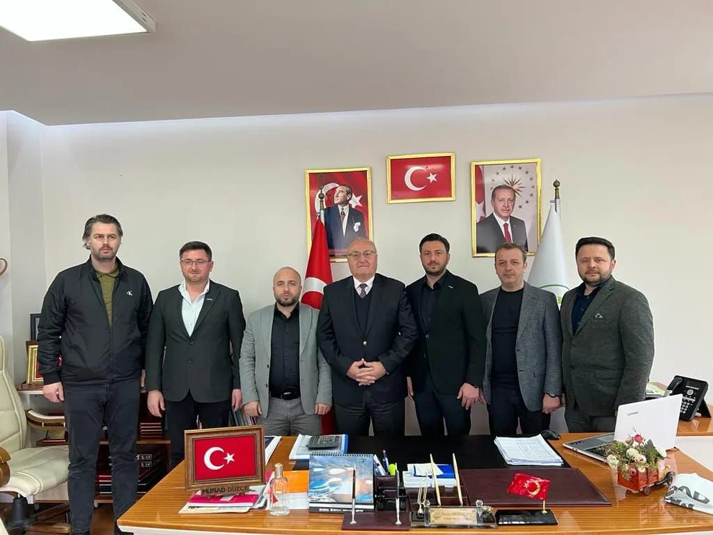 Üyemiz Gölyaka Belediye Başkanımız Sayın Yakup DEMİRCAN'ı ziyaret ettik