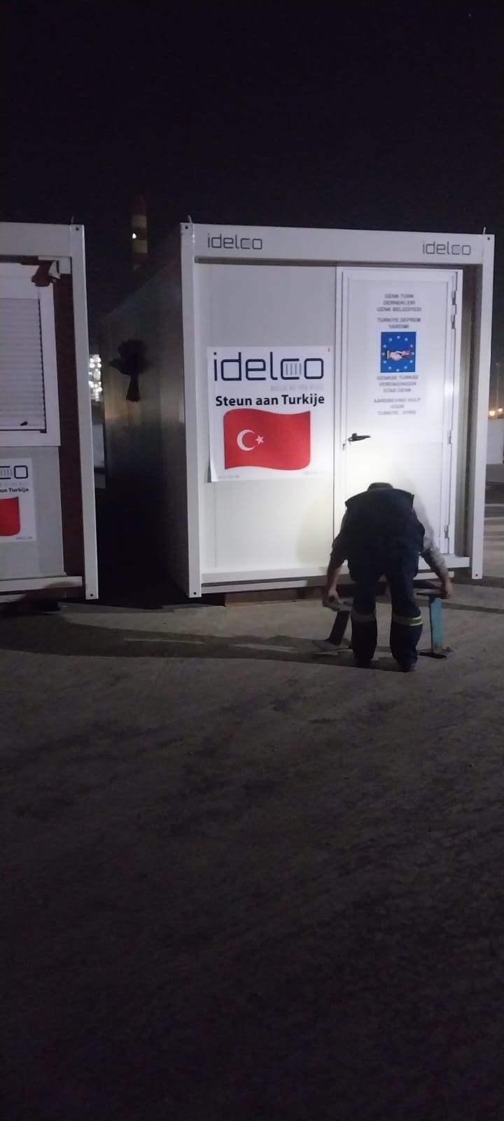 Hollanda ve Avusturya'dan Yardım Tırları Hatay ve Kahramanmaraş'ta
