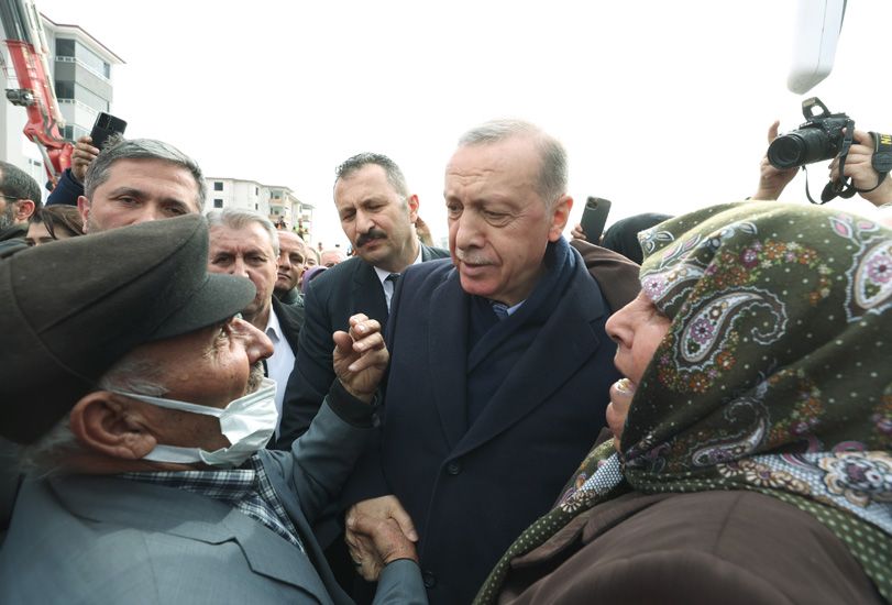 Cumhurbaşkanı Erdoğan Konteyner Kenti Ziyaret Etti