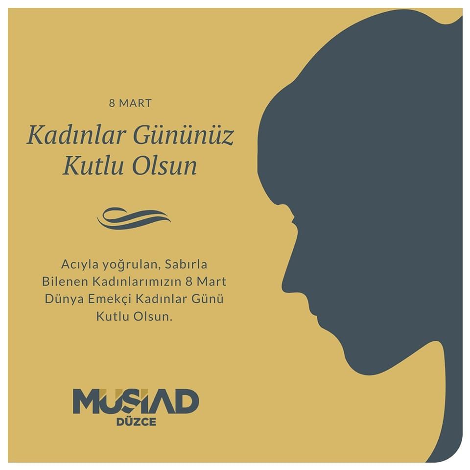 KADINLAR GÜNÜNÜZ KUTLU OLSUN