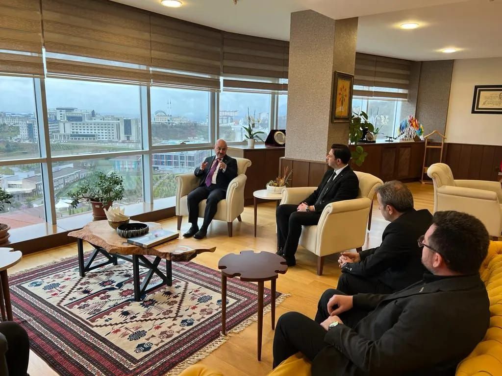  Rektörümüz Sayın Nedim SÖZBİR 'i ziyaret ettik