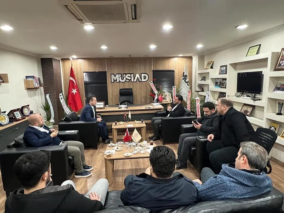 Sayın Numan ÇABUK derneğimize ziyartte bulundular