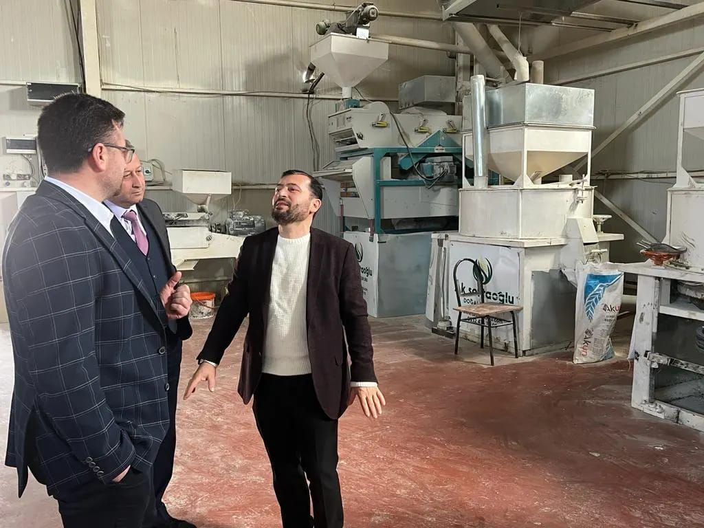 Üyemiz Aksoftaoğlu Tarım Sayın Aydın AK'ı ziyaret ettik