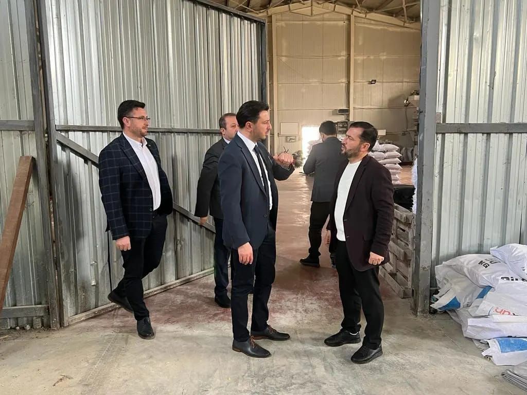 Üyemiz Aksoftaoğlu Tarım Sayın Aydın AK'ı ziyaret ettik