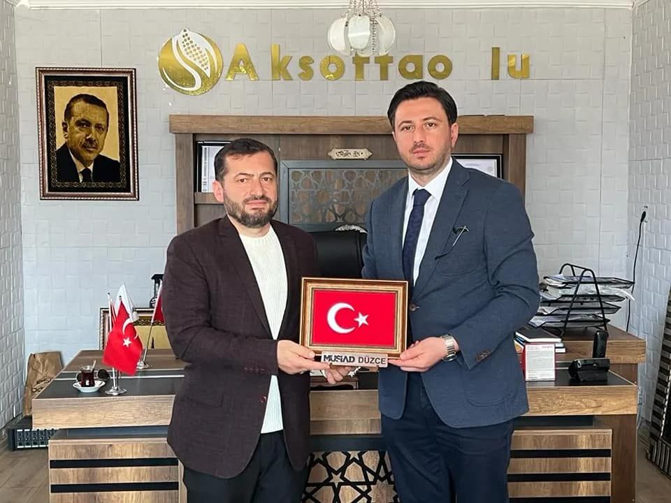 Üyemiz Aksoftaoğlu Tarım Sayın Aydın AK'ı ziyaret ettik