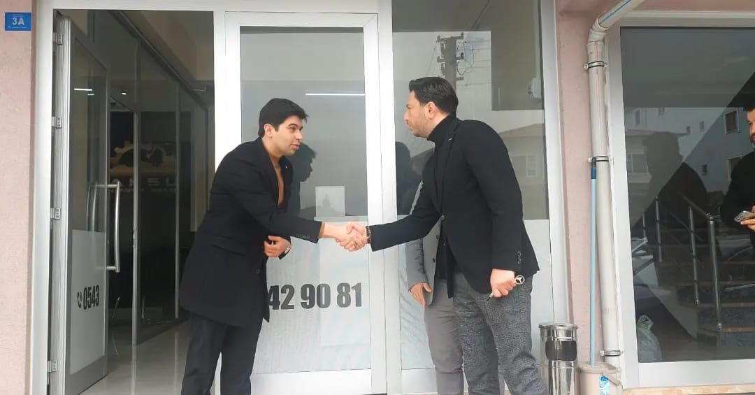 Sayın Alparslan AKSU'yu ziyaret ettik