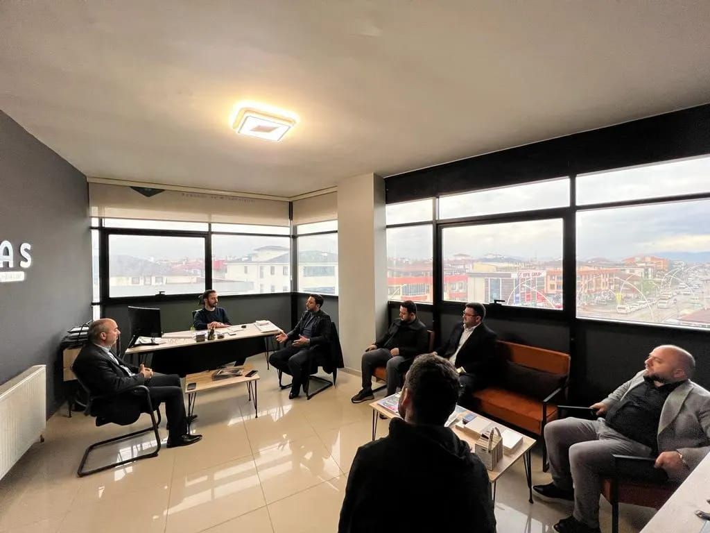 Üyemiz Sayın Samet MOLLAKADIOĞLU'nu ziyaret ettik