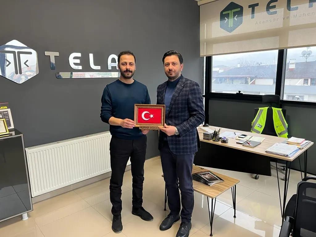 Üyemiz Sayın Samet MOLLAKADIOĞLU'nu ziyaret ettik