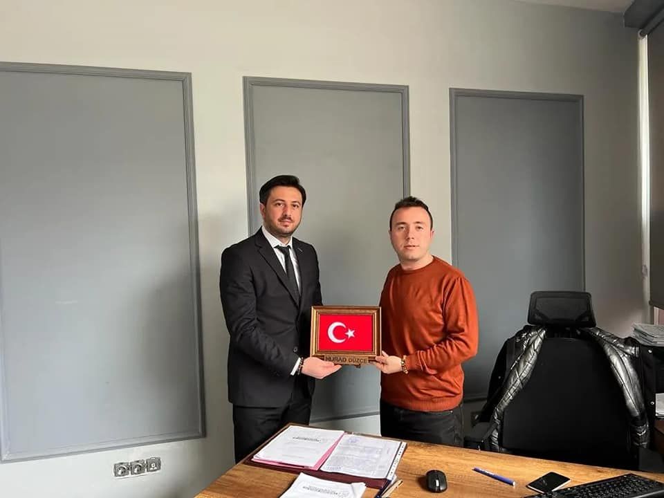 Üyemiz Sayın Emre BAŞ 'ı ziyaret ettik