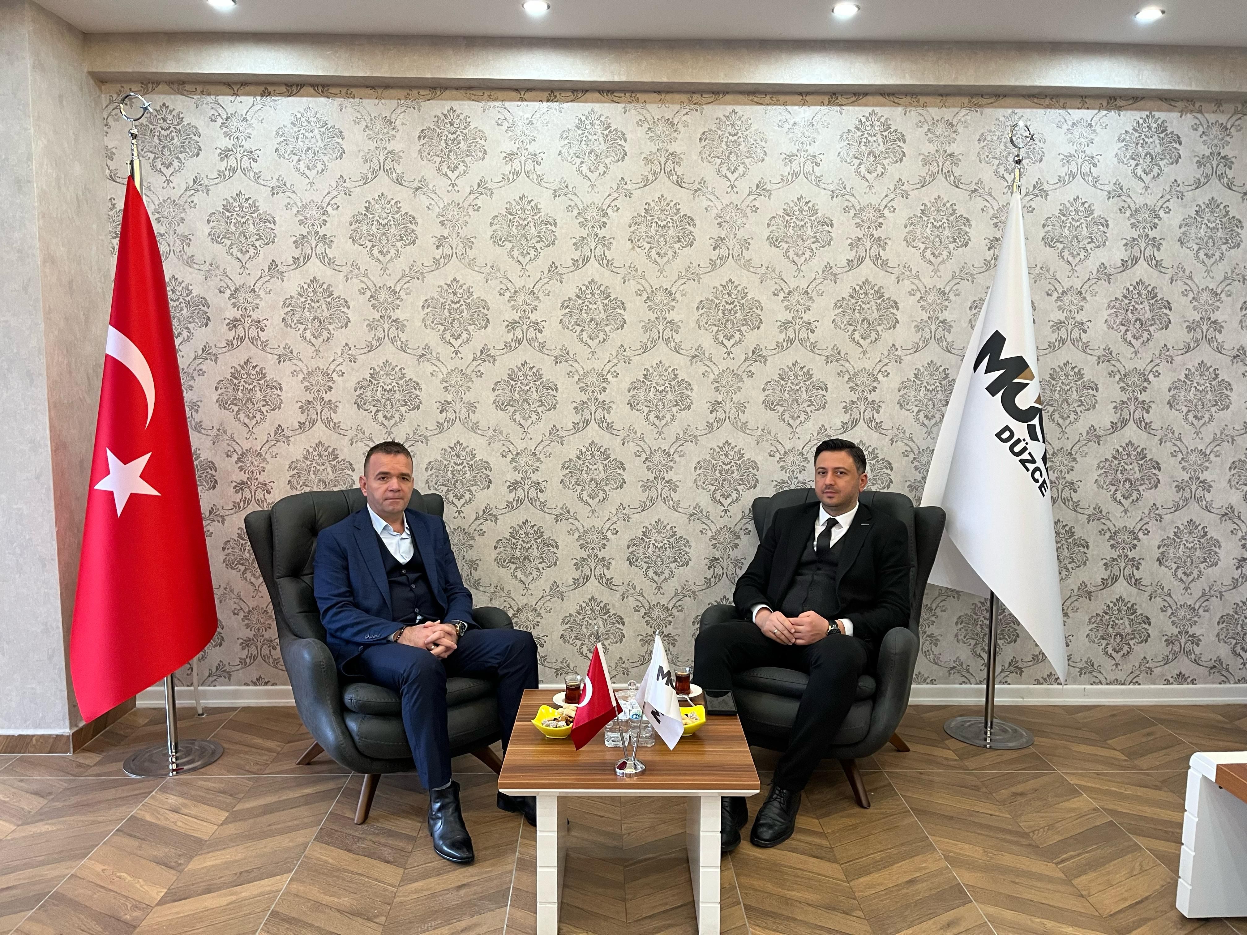 Ak Parti Boğaziçi Belde Başkanı Sayın Korhan KARA ve Teşkilatı ve Derneğimize Ziyarette Bulundular