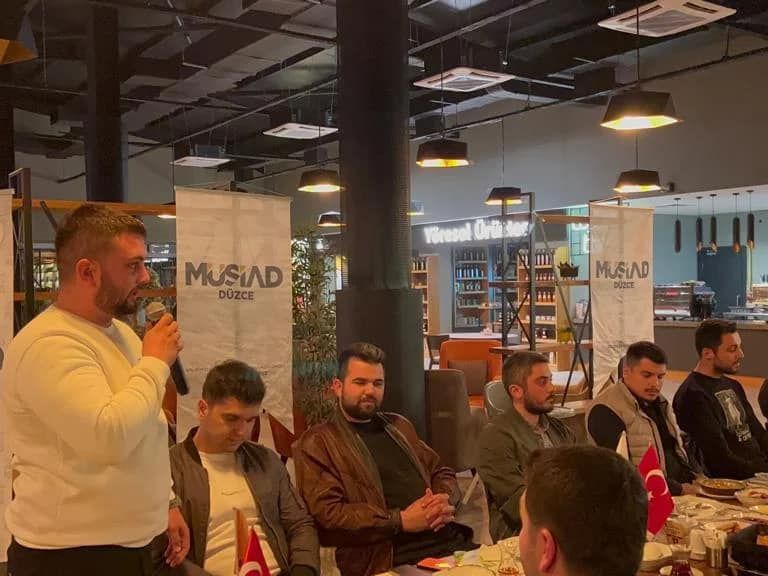 MÜSİAD Düzce Şube üyelerimiz ile sahur programımızda bir araya geldik