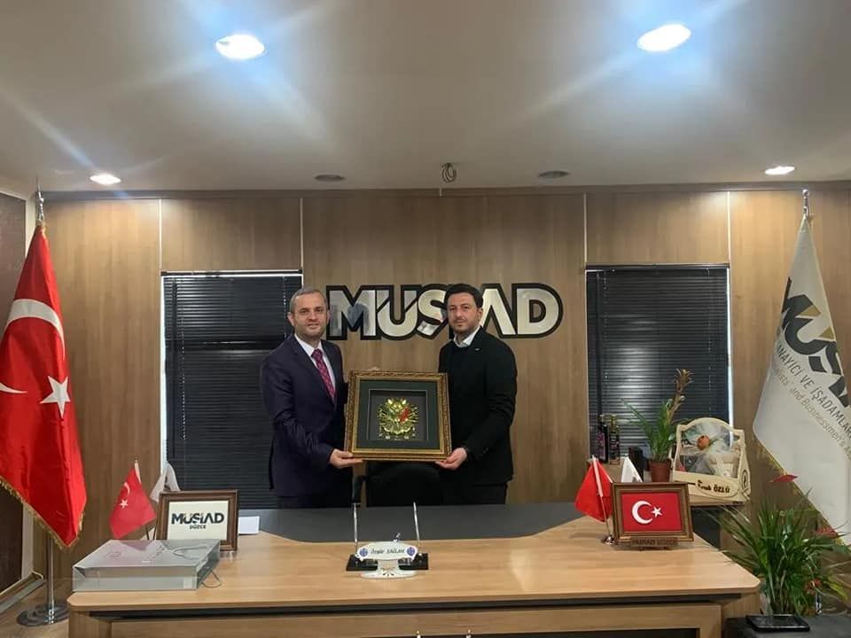 Ziraat Bankası Yönetim Kurulu Hizmetleri Bölüm Başkanı Sayın Abdülkerim KAVAL derneğimize ziyarette bulundular
