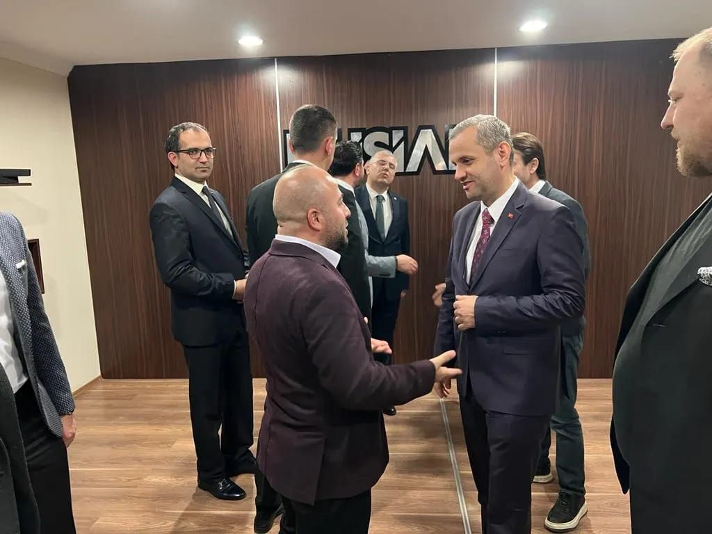  Ak Parti İl Başkanı Sayın Hasan ŞENGÜLOĞLU  ve Heyeti derneğimize ziyarette bulundular