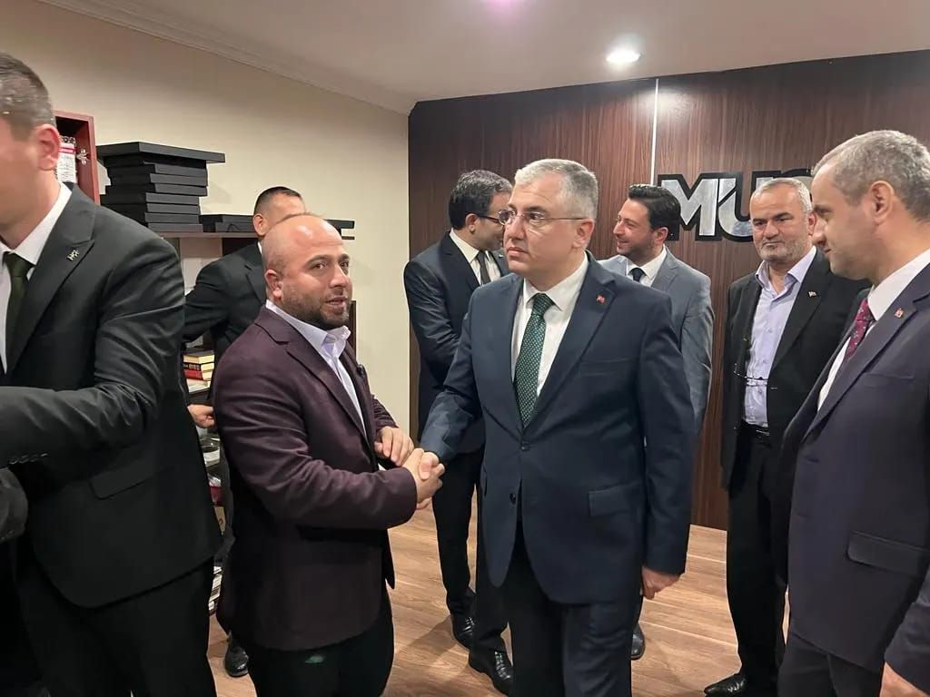  Ak Parti İl Başkanı Sayın Hasan ŞENGÜLOĞLU  ve Heyeti derneğimize ziyarette bulundular