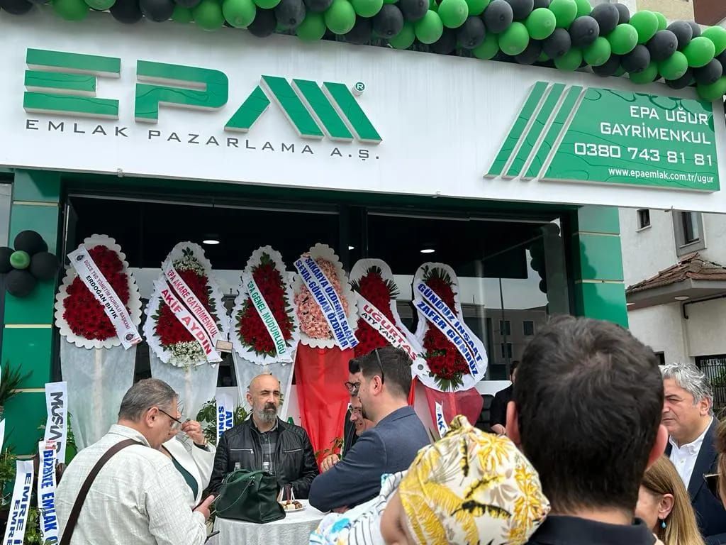 Epa Emlak ve Pazarlama şirketinin açılışını gerçekleştirdik